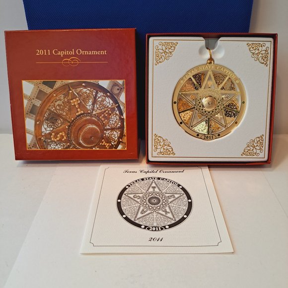 Unbranded Other - 2011 Texas State Capitol Ornament with Original Box & Pamphlet